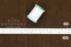 Japanese Fabric Shokunin Collection Yarn-dyed Kotohiradaki Corduroy - brown - 50cm