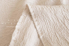 DEADSTOCK Japanese Fabric Shokunin Collection Azumadaki Jacquard - natural - 50cm