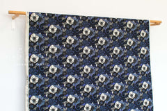 Japanese Fabric Wild Floral Canvas II - G - 50cm