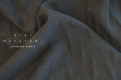 DEADSTOCK Japanese Fabric Shokunin Collection Orihimedaki 5 - 12 greenish grey - 50cm