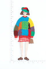 Japanese Embroidered Applique Sew-On Patch - O