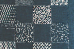 Shokunin Collection Hand-printed Japanese Fabric Komon Mix 2 - 58A - 50cm