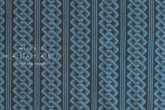 Shokunin Collection Hand-printed Japanese Fabric Kusari - 87B - 50cm