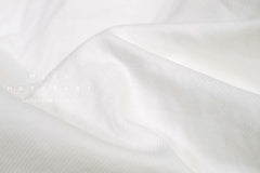 Japanese Fabric Cotton Solid Double Face Twill + Gauze - white - 50cm