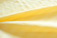 DEADSTOCK Japanese Fabric Shokunin Collection Azumadaki Linen Stripes - yellow - 50cm