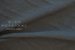 DEADSTOCK Japanese Fabric Shokunin Collection Orihimedaki 5 - 12 greenish grey - 50cm