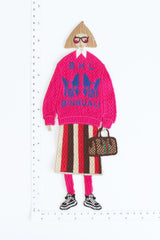 Japanese Embroidered Applique Sew-On Patch - A