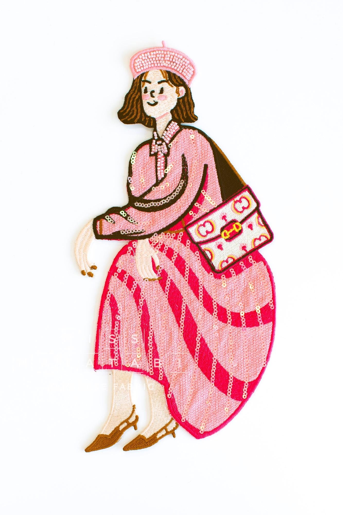 Japanese Embroidered Applique Sew-On Patch - FF