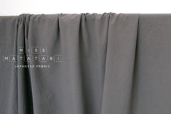 DEADSTOCK Japanese Fabric Shokunin Collection Azumadaki 111 - charcoal - 50cm