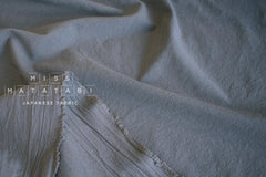 DEADSTOCK Japanese Fabric Shokunin Collection Azumadaki 111 - charcoal - 50cm