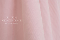 DEADSTOCK Japanese Fabric Shokunin Collection Azumadaki Corduroy - pink - 50cm