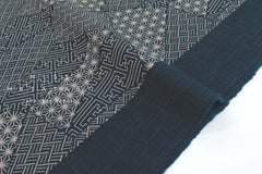 Shokunin Collection Hand-printed Japanese Fabric Komon Mix 4 - 2A - 50cm