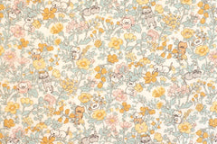 Japanese Fabric Garden Cats - C - 50cm