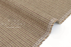 DEADSTOCK Japanese Fabric Yarn-dyed Brushed Houndstooth - 50cm
