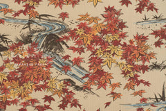 Japanese Fabric Ripple Corduroy Momiji - A - 50cm