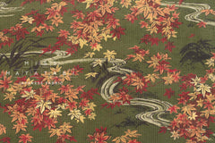 Japanese Fabric Ripple Corduroy Momiji - C - 50cm