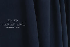 Japanese Fabric Corduroy Solids - navy blue - 50cm