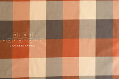 DEADSTOCK Japanese Fabric Corduroy Check - 50cm