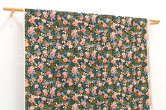 Cotton + Steel Garden Party Canvas - Rosa black - 50cm