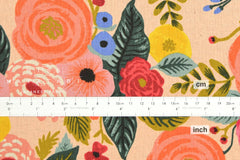 Cotton + Steel Garden Party Canvas - Juliet Rose pink - 50cm