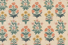 Cotton + Steel Camont Canvas - Mughal Rose red - 50cm