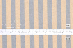 Cotton + Steel Primavera Canvas - Cabana Stripe periwinkle - 50cm