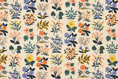 Cotton + Steel Meadow canvas - Wildflower Field natural - 50cm