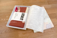 Shokunin Collection Hand-printed Chusen Japanese Tenugui Fabric - Usagi Sarasa - panel