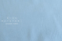 Japanese Fabric Corduroy Solids - sky blue - 50cm