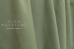 Japanese Fabric Corduroy Solids - sage green - 50cm