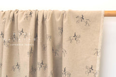DEADSTOCK Japanese Fabric Dressage Linen Blend - B - 50cm