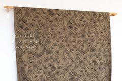 DEADSTOCK Japanese Fabric Poppies - 50cm