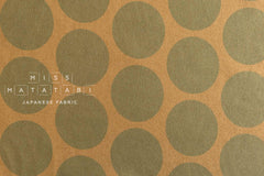 DEADSTOCK Japanese Fabric Flannel Dots - B - 50cm