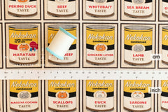 Japanese Fabric Nekokan Matatabi - C - 50cm