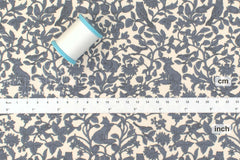 DEADSTOCK Japanese Fabric Edgar - grey - 50cm