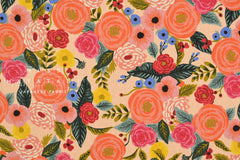 Cotton + Steel Garden Party Canvas - Juliet Rose pink - 50cm