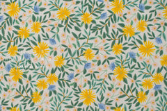 Cotton + Steel Bramble Canvas - Daisy Fields cream - 50cm