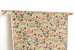 Cotton + Steel Camont Canvas - Poppy Fields natural - 50cm