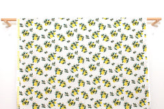Cotton + Steel Primavera Rayon - Citrus Blossom lemon - 50cm