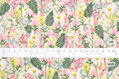 Cotton + Steel Wildwood Lawn - Wildflowers pale rose - 50cm