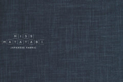 Shokunin Collection Hand-printed Japanese Fabric Solids - blue - 50cm