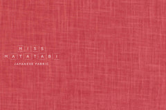 Shokunin Collection Hand-printed Japanese Fabric Solids - red - 50cm