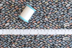 DEADSTOCK Japanese Fabric Tiny Cars - E - 50cm