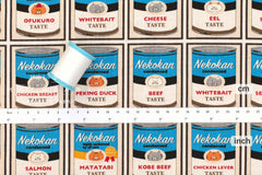 Japanese Fabric Nekokan Matatabi - B - 50cm