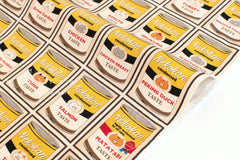 Japanese Fabric Nekokan Matatabi - C - 50cm