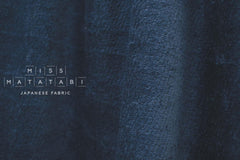 Japanese Fabric Terrycloth Towel - dark blue - 50cm