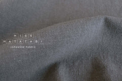 DEADSTOCK Japanese Fabric Shokunin Collection Orihimedaki 5 - grey - 50cm