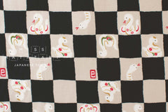 Japanese Fabric Year of the Snake - A, metallic gold - 50cm