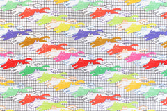 Japanese Fabric Analogue Cats - A - 50cm