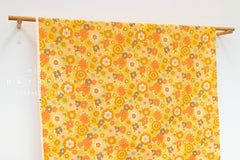 Japanese Fabric In the 70s Flowers - B - 50cm
